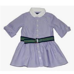 Ralph Lauren Lavender Shirt Dress, Size 5